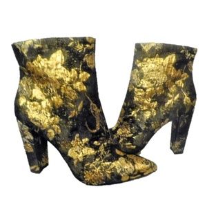 JESSICA SIMPSON METALIC BOOTIES
